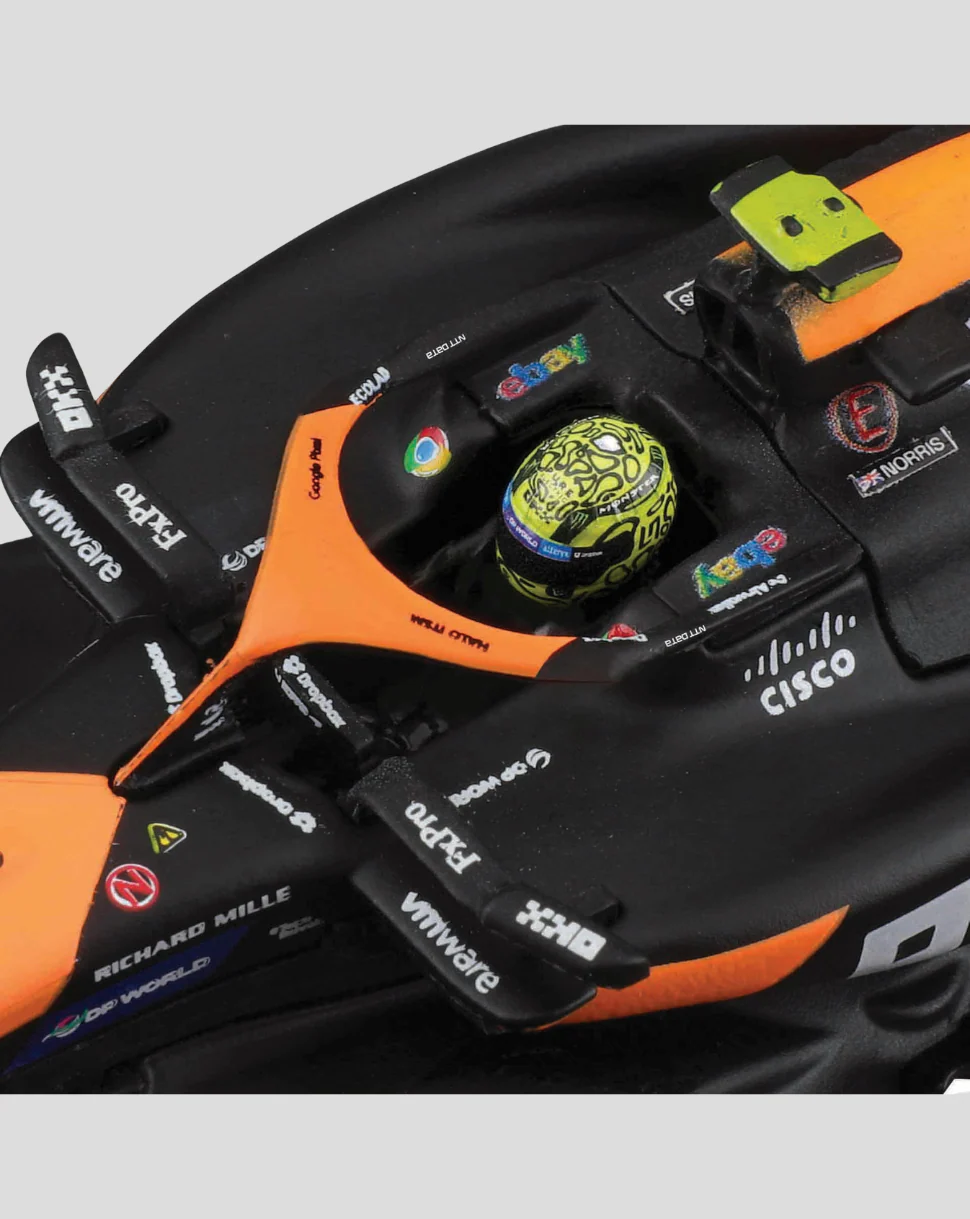 1:43 F1 MCLAREN MCL38 2024 WITH HELMET NORRIS - Image 3