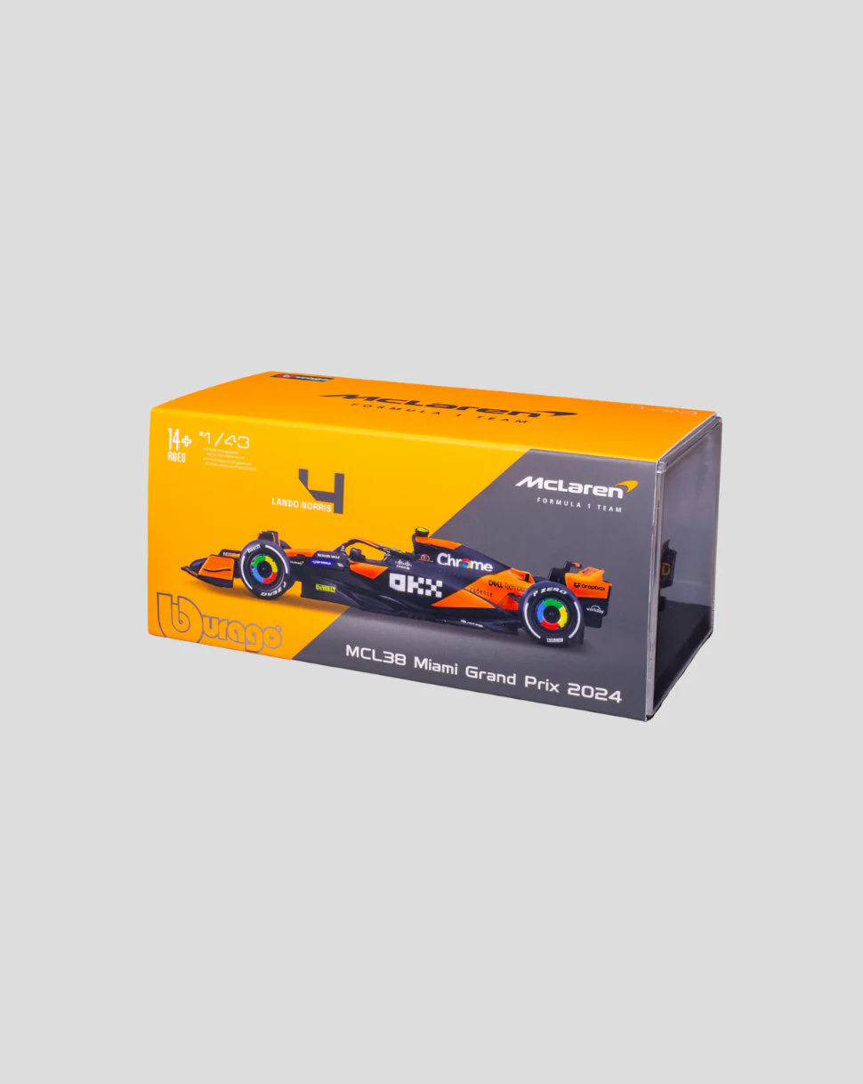 1:43 F1 MCLAREN MCL38 2024 WITH HELMET NORRIS - Image 5