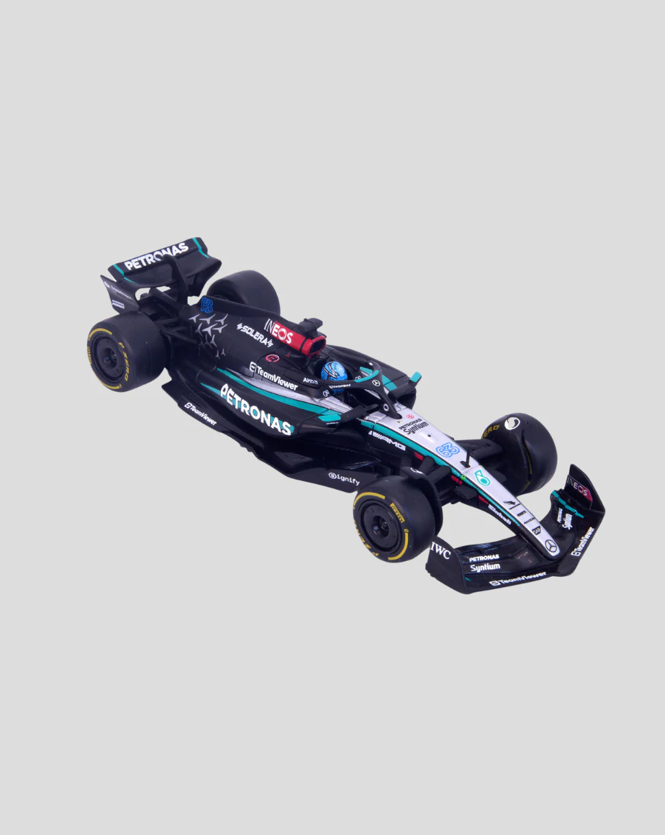 1:43 F1 MERCEDES AMG W15 2024 WITH HELMET RUSSELL - Image 4