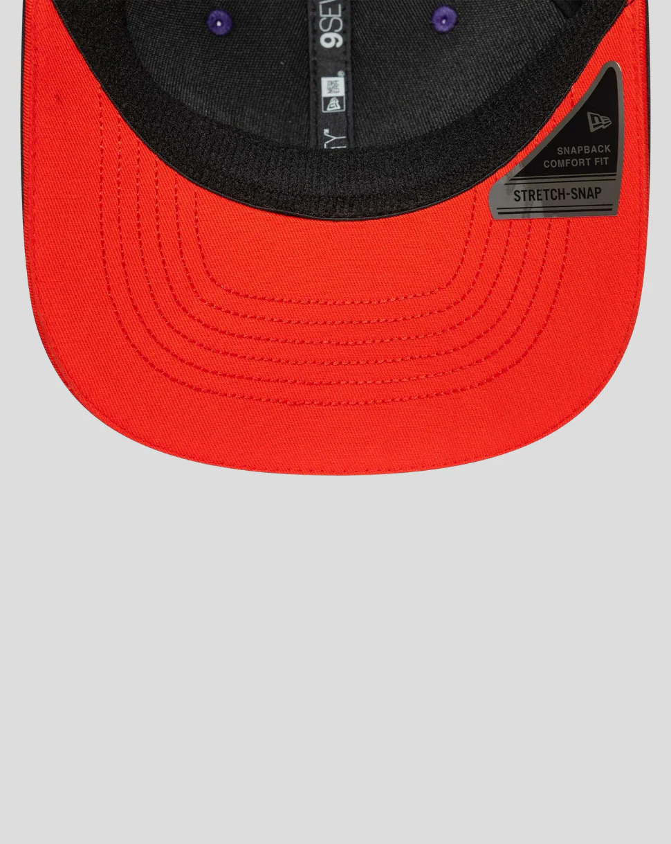 Aprilia Racing Replica Marco Bezzecchi  9SEVENTY Stretch Snap Adjustable Cap - Black - Image 2