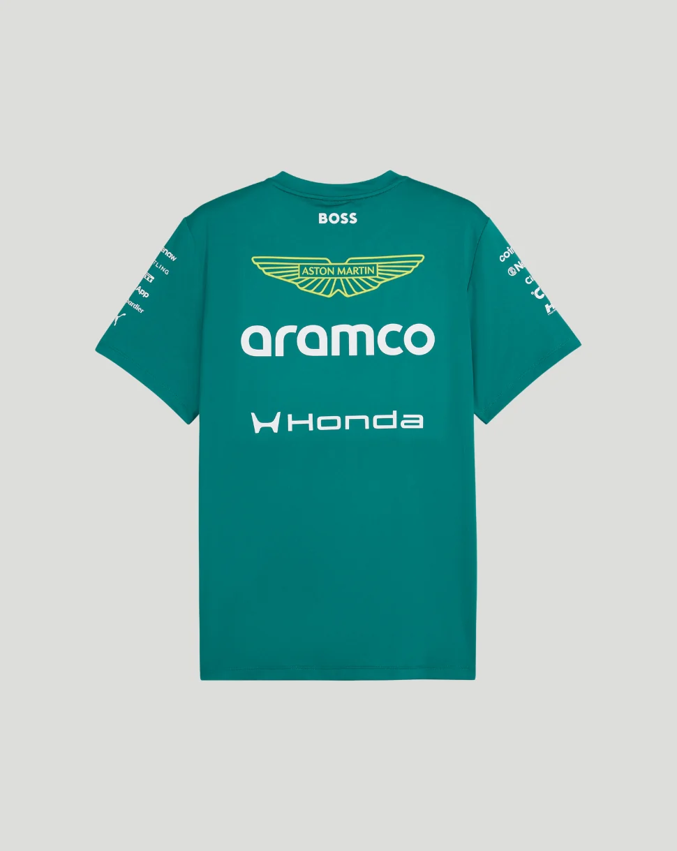 Aston Martin F1 Men's Team T-Shirt - Green - Image 5