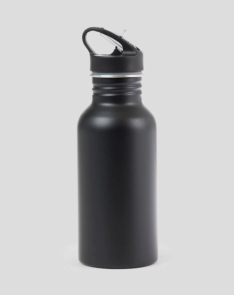 Black Silverstone Stainless Steel Drinks Bottle 450ml  - Image 2