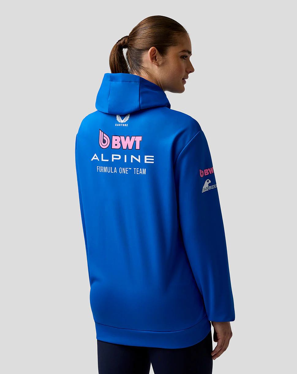 Official Unisex BWT Alpine Formula One Team Pullover Hoodie - Image 4