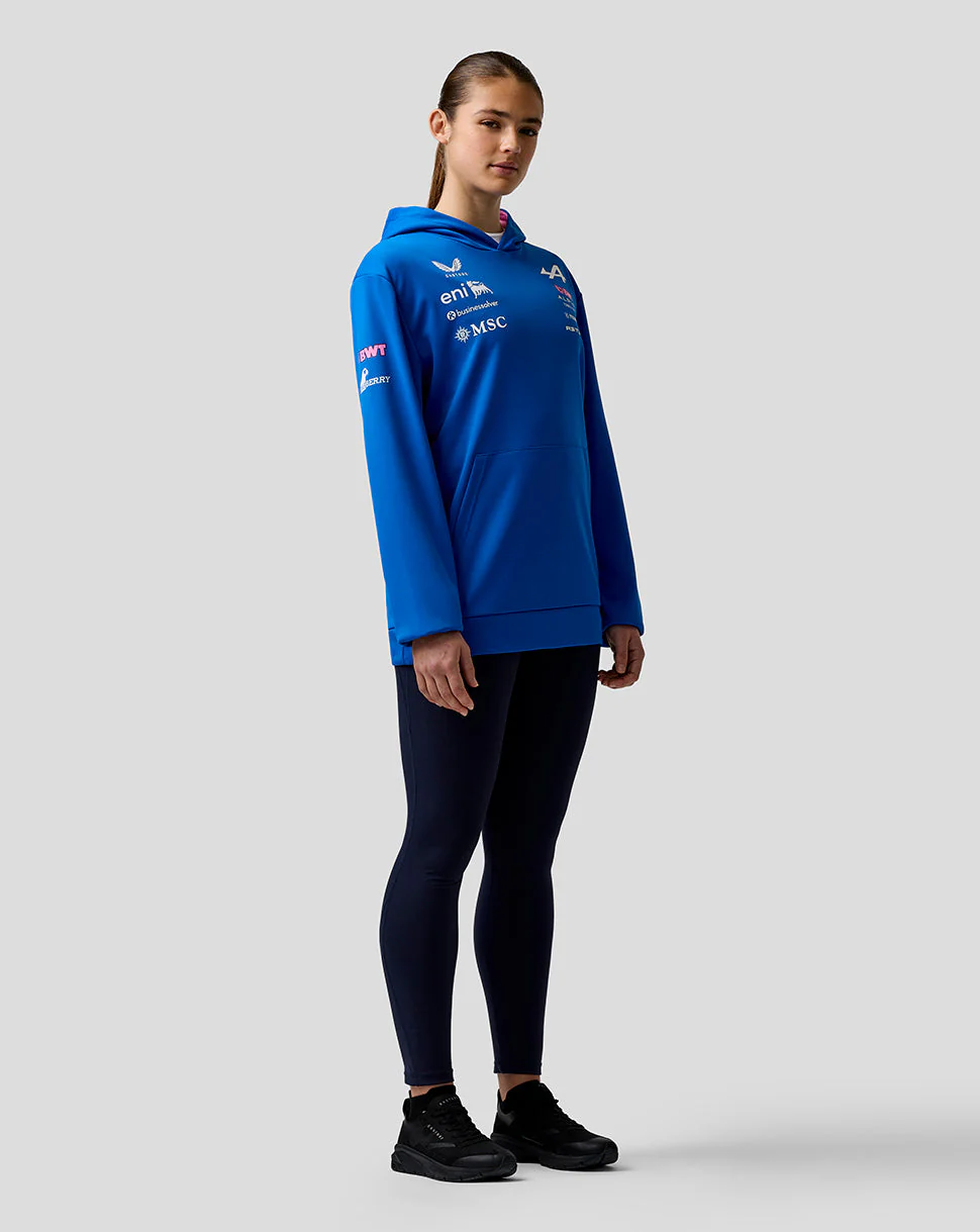 Official Unisex BWT Alpine Formula One Team Pullover Hoodie - Image 6