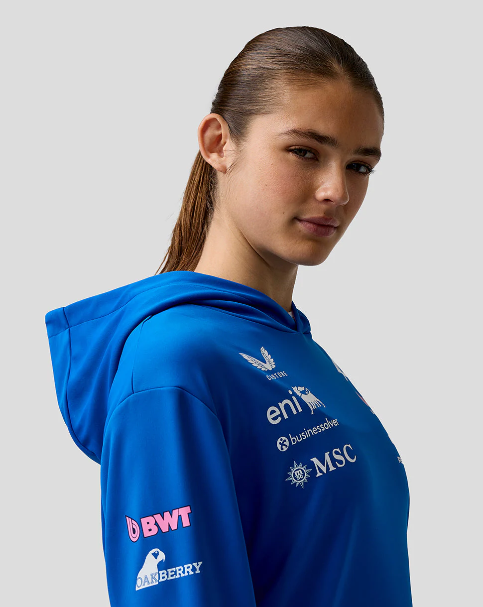 Official Unisex BWT Alpine Formula One Team Pullover Hoodie - Image 8