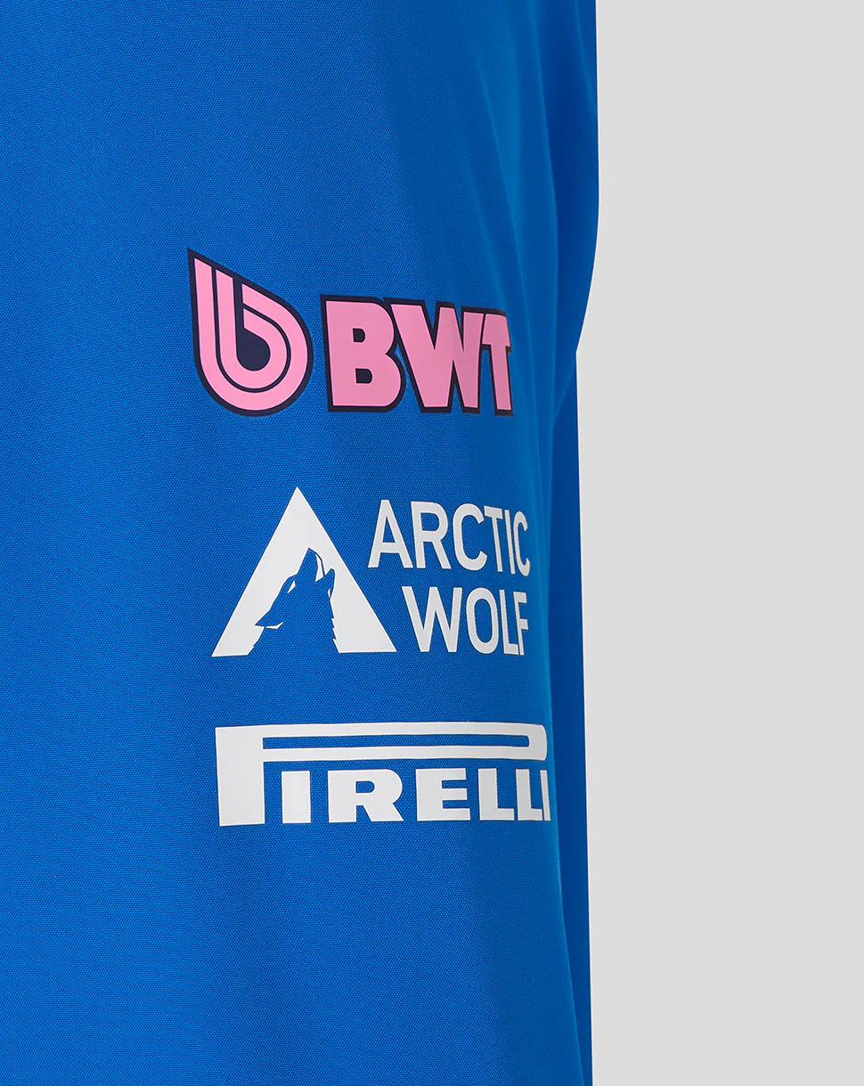 Official Unisex BWT Alpine Formula One Team Rain Jacket - Image 4
