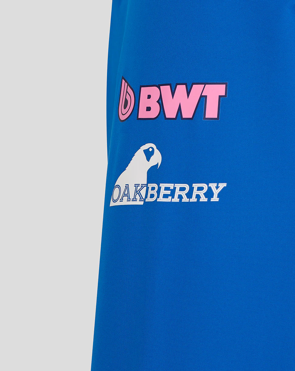 Official Unisex BWT Alpine Formula One Team Rain Jacket - Image 5
