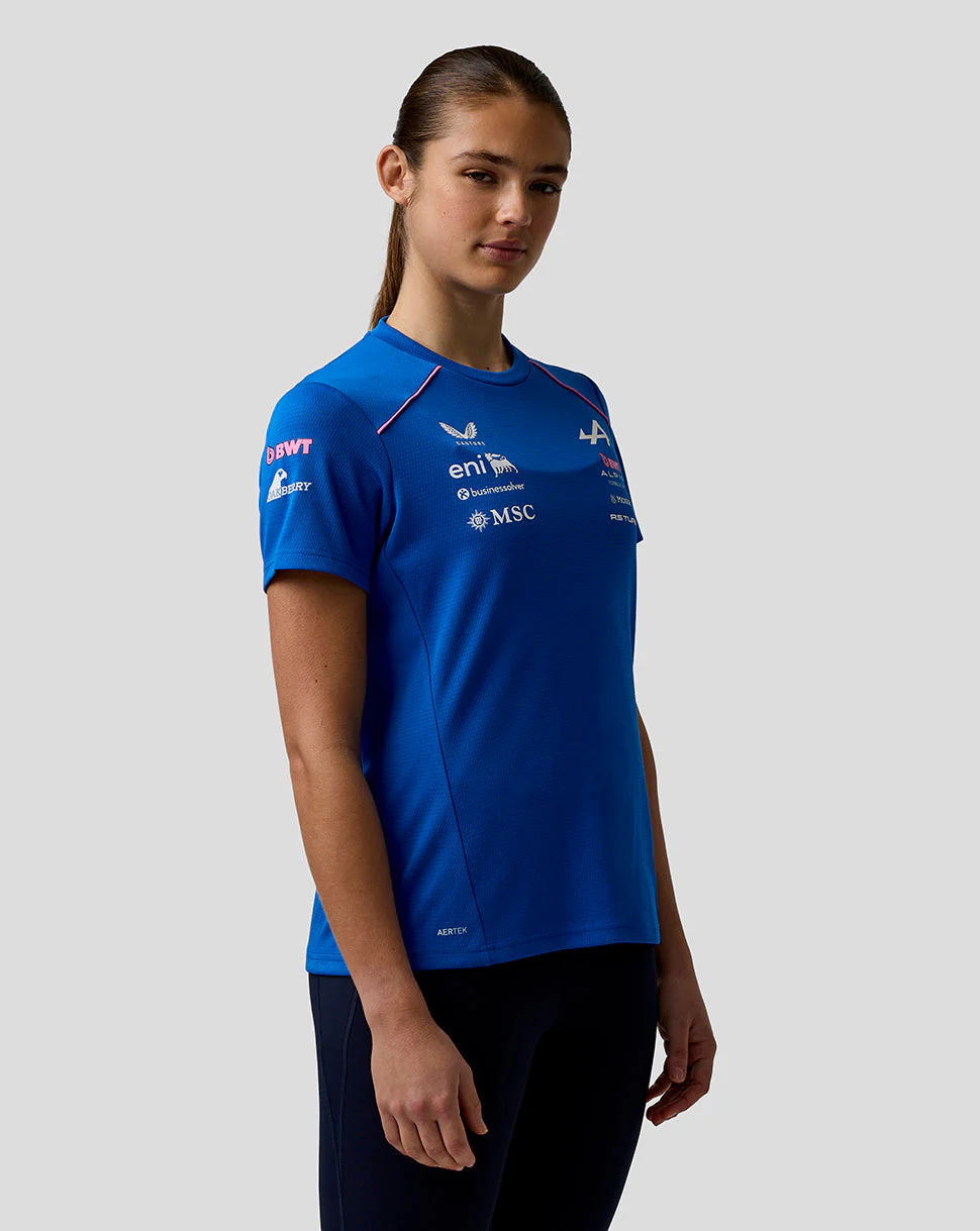 Official Women’s BWT Alpine Formula One Team Set Up T-Shirt - Image 5