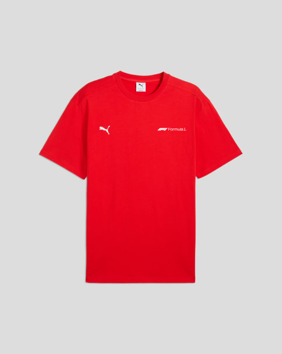 F1 Essential Relaxed Tee - Red - Image 4
