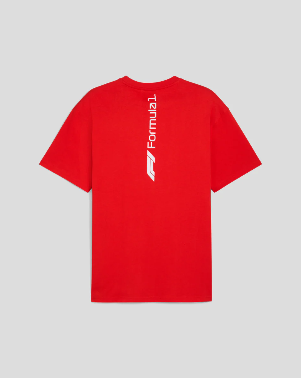 F1 Essential Relaxed Tee - Red - Image 5