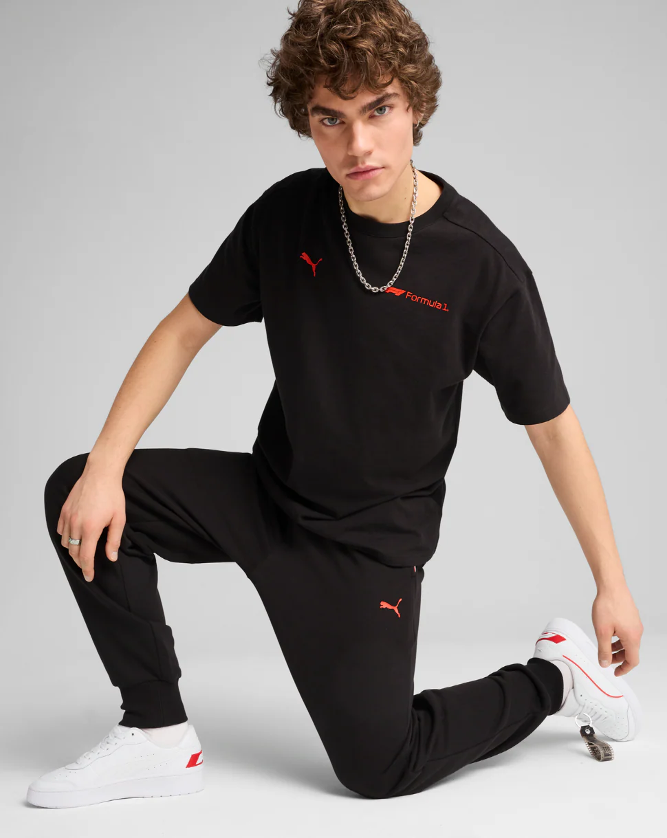 F1 Essential Relaxed Tee- Black - Image 3