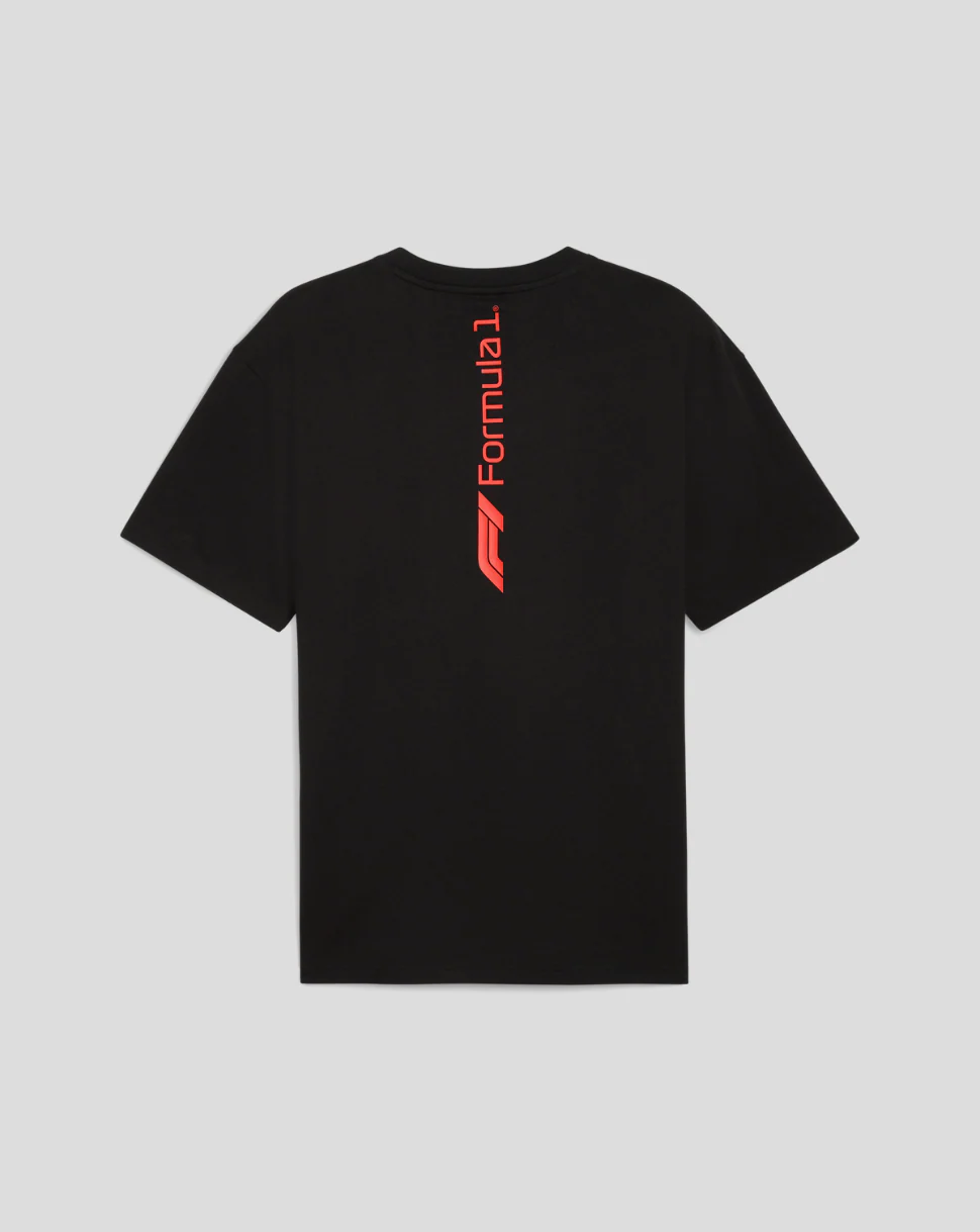 F1 Essential Relaxed Tee- Black - Image 4