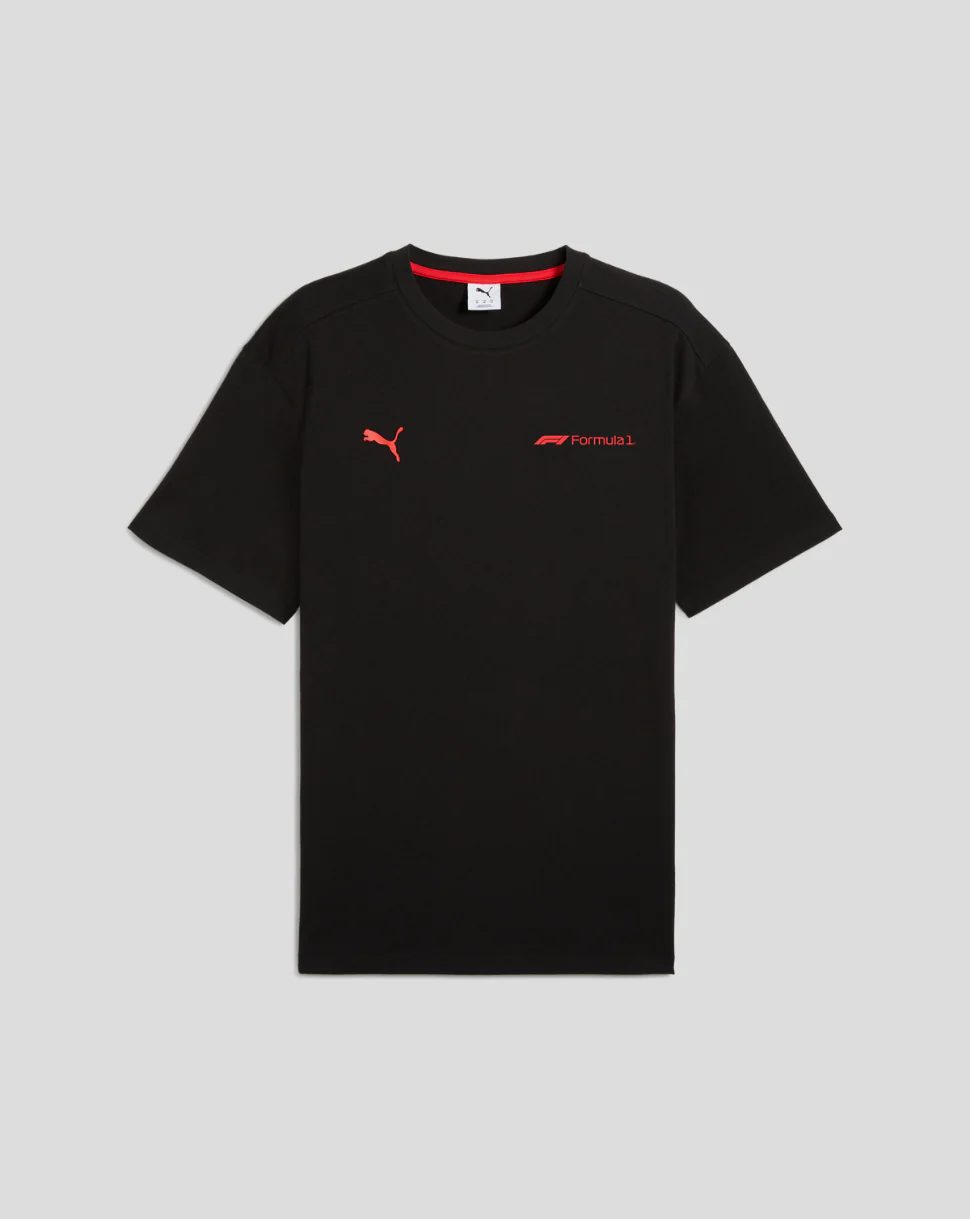 F1 Essential Relaxed Tee- Black - Image 5