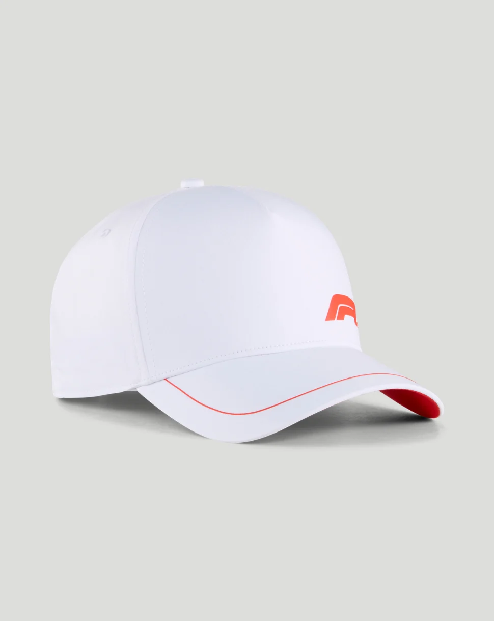 F1 Fanwear Unisex Baseball Cap - White - Image 4