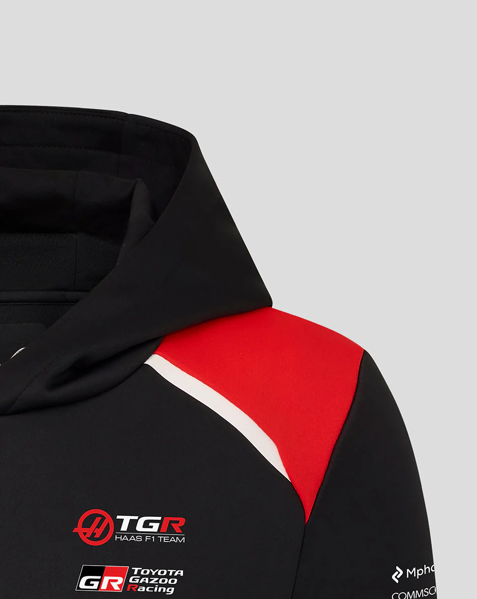 Official Haas Team Junior Pullover Hoodie - Image 6