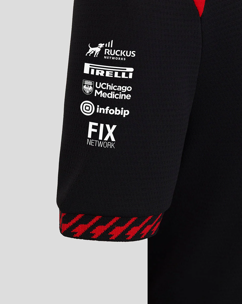 Official Haas Team Junior Short Sleeve Polo Shirt - Image 4