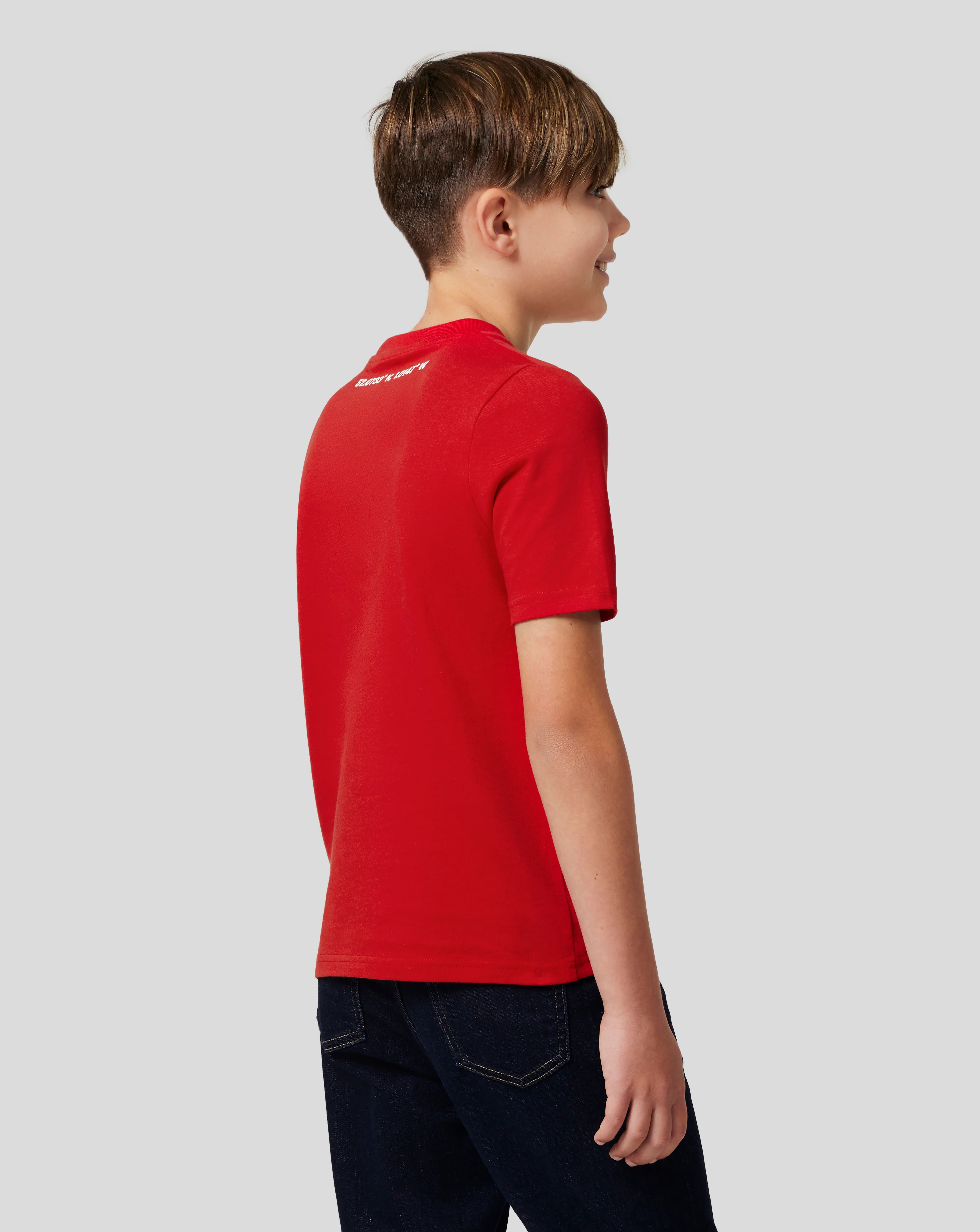 Junior Silverstone Core T-Shirt - Racing Red - Image 3