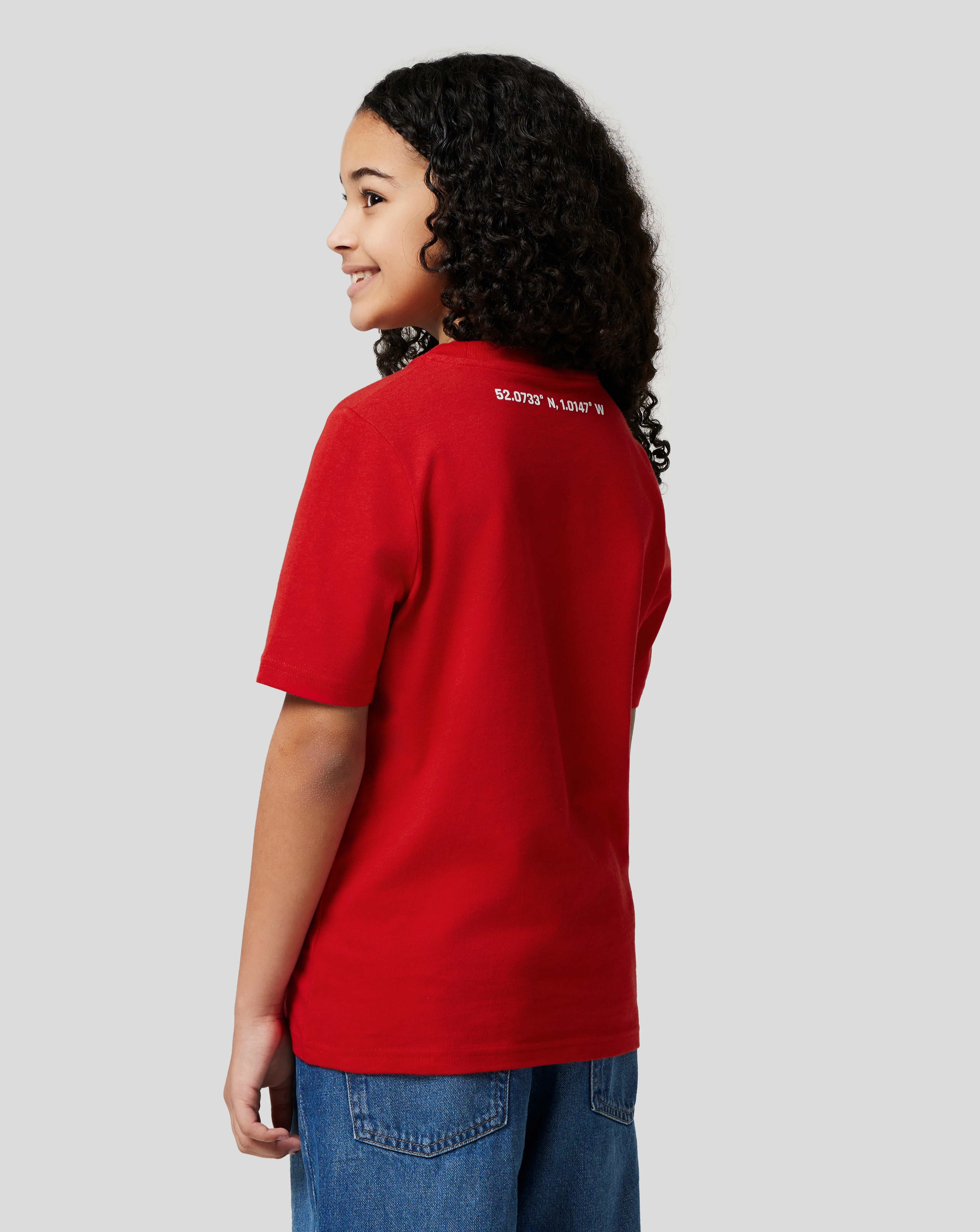 Junior Silverstone Core T-Shirt - Racing Red - Image 4