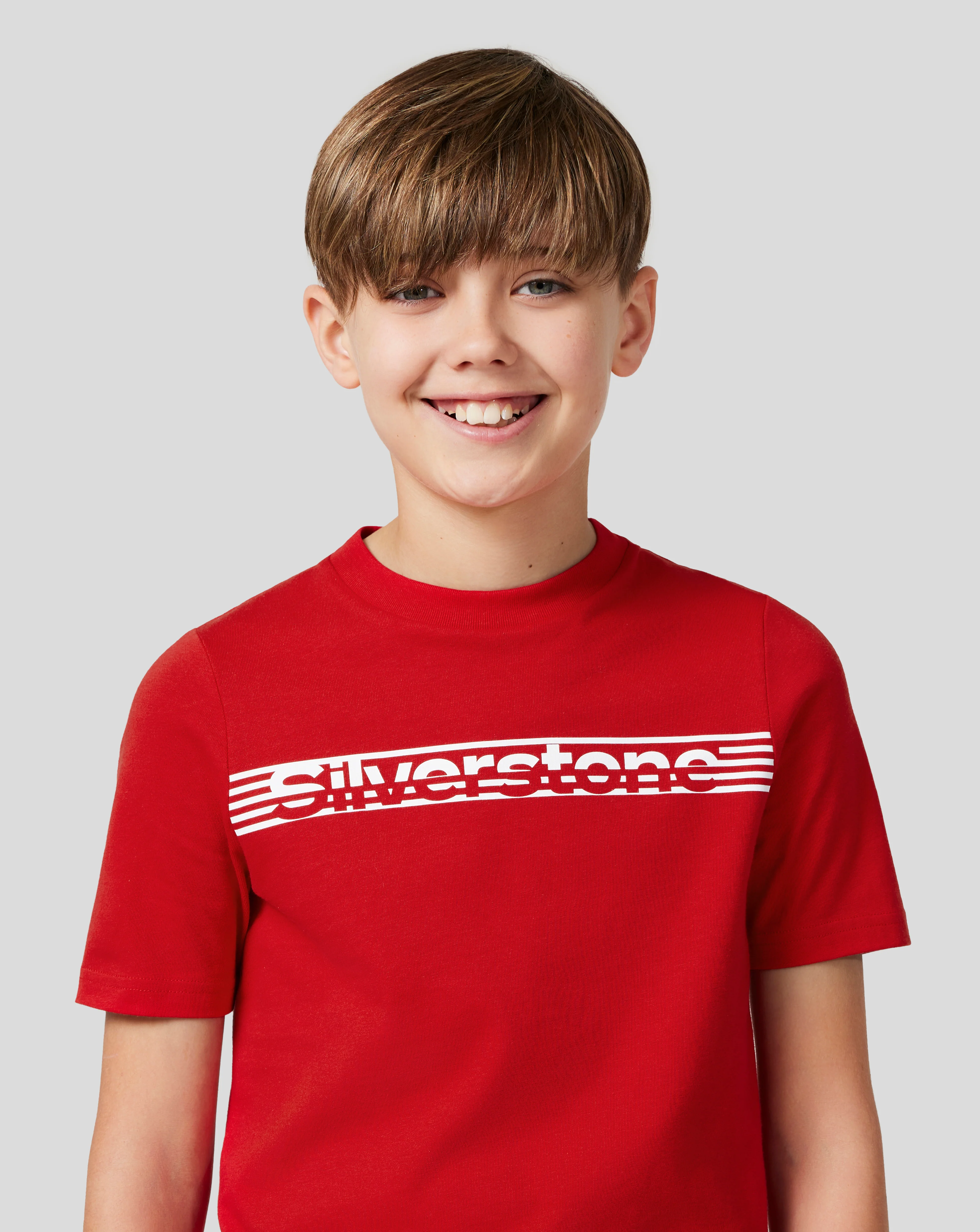 Junior Silverstone Core T-Shirt - Racing Red - Image 5