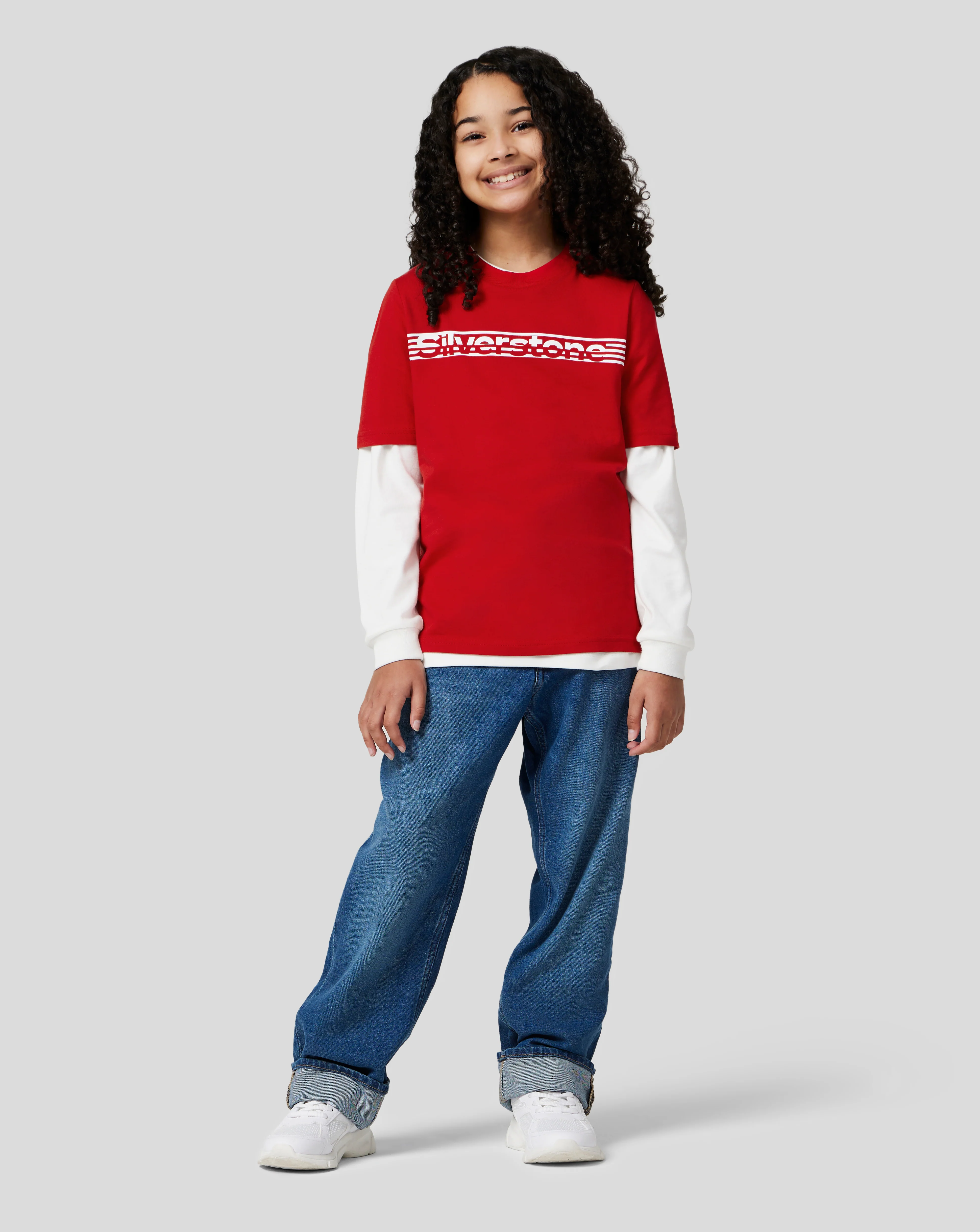 Junior Silverstone Core T-Shirt - Racing Red - Image 8