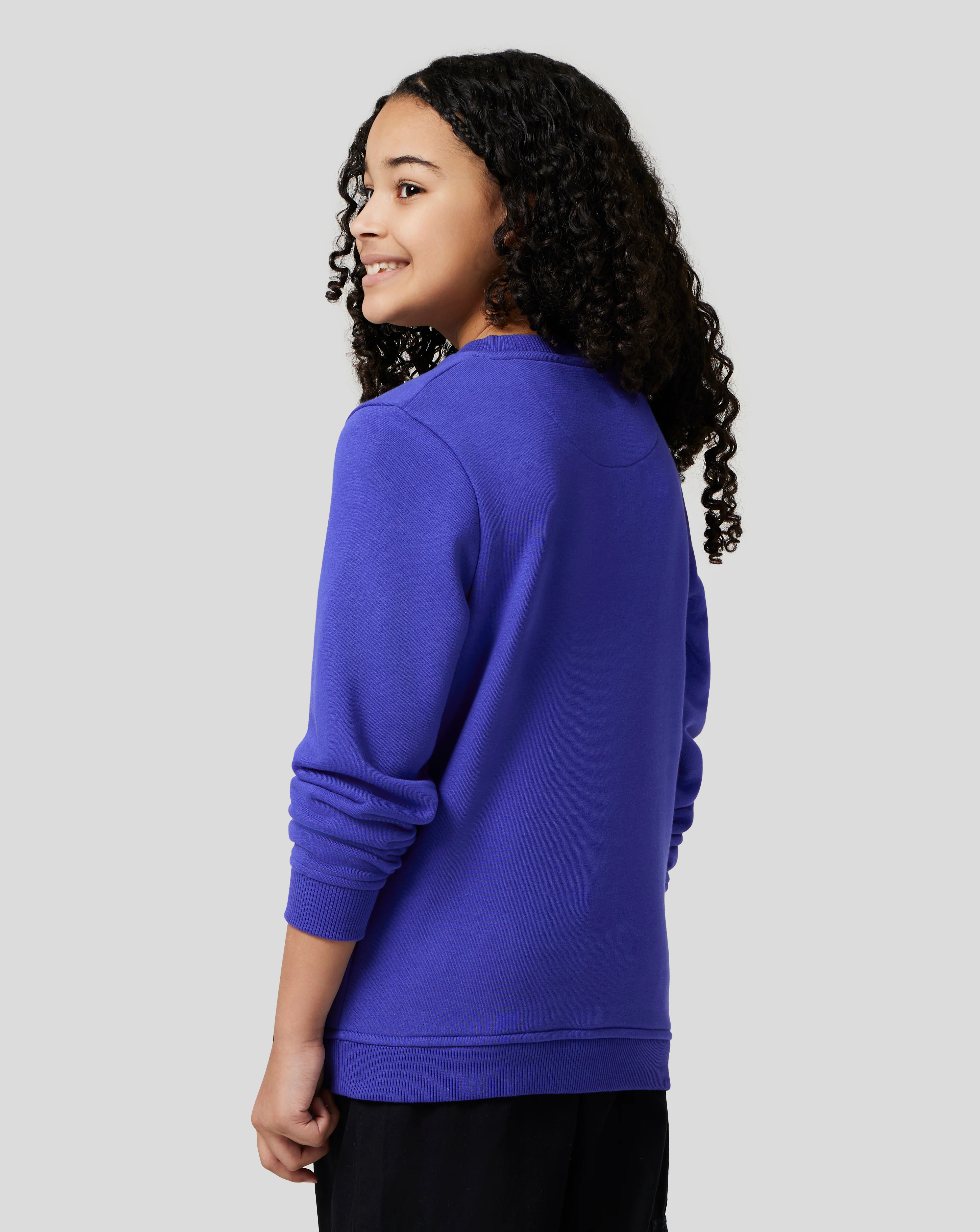 Junior Silverstone Core Sweatshirt - Royal Blue - Image 4