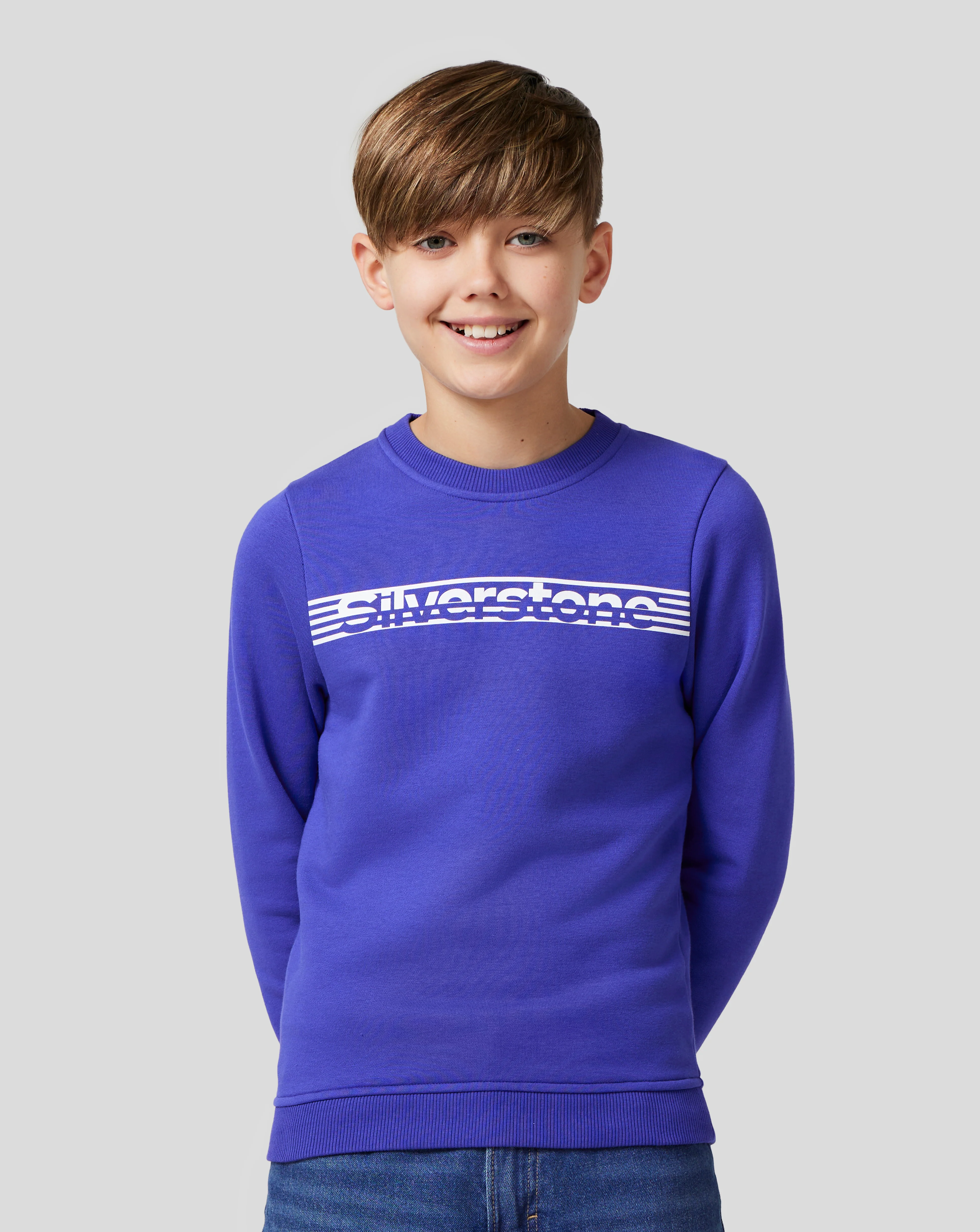 Junior Silverstone Core Sweatshirt - Royal Blue - Image 5