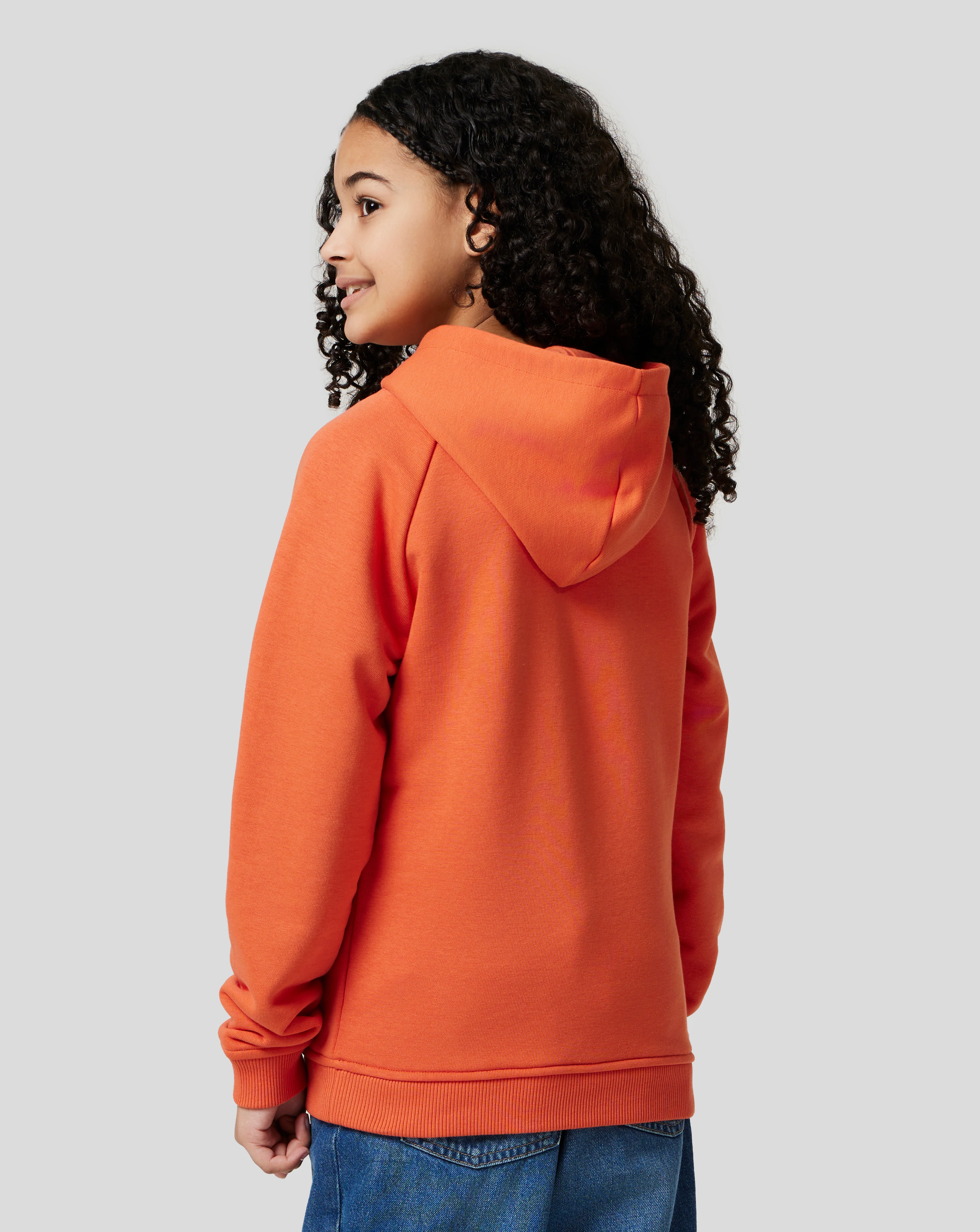 Junior Silverstone x Castore Hoodie - Orange Rust - Image 4