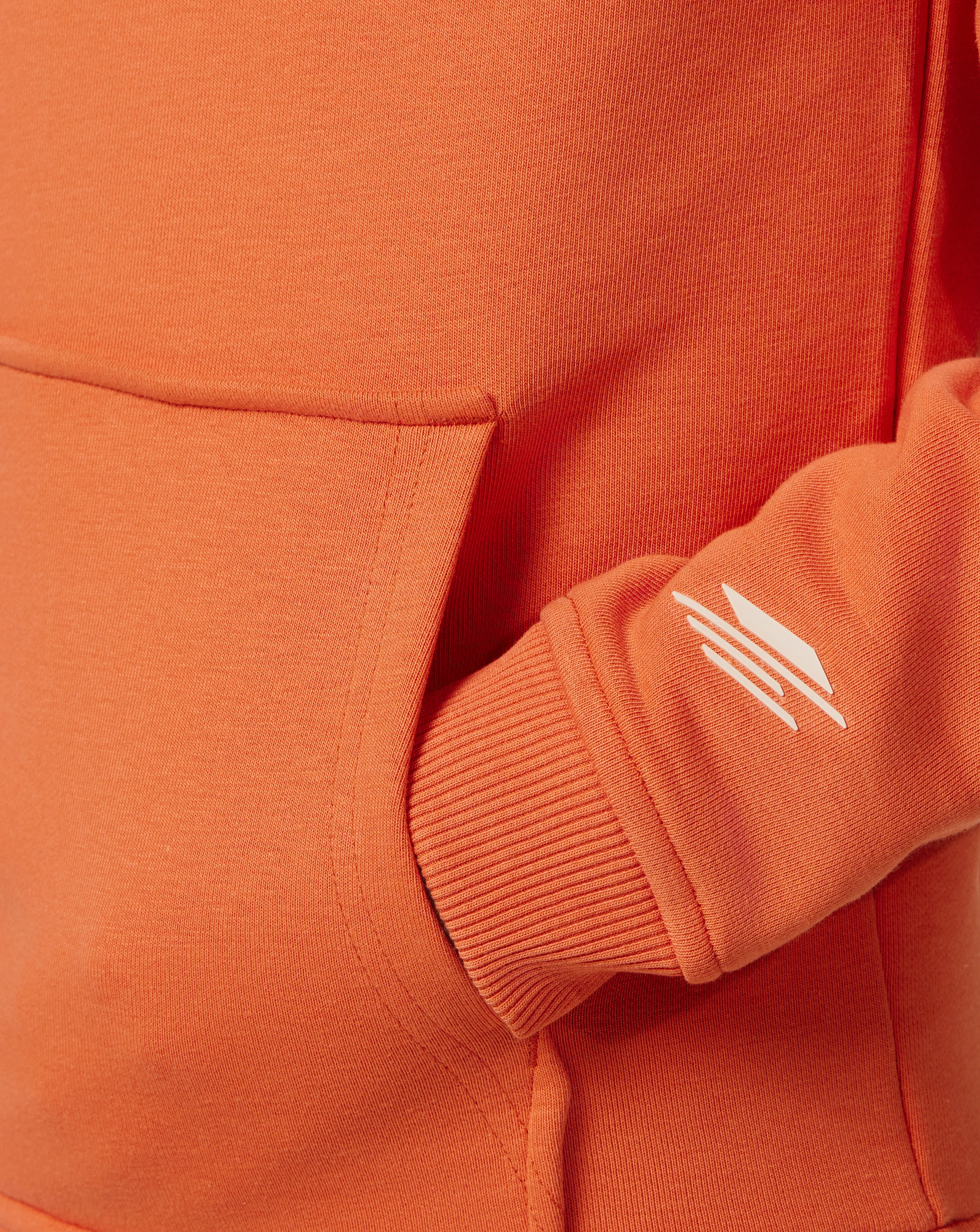Junior Silverstone x Castore Hoodie - Orange Rust - Image 6