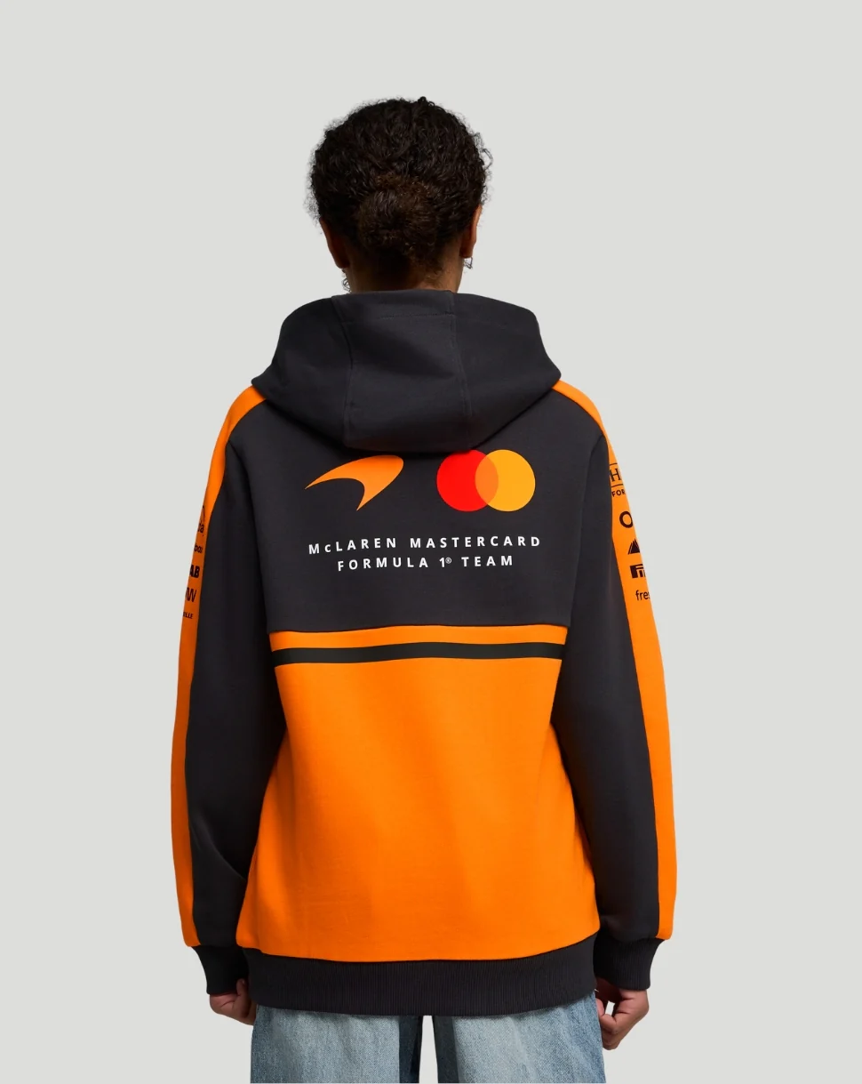 McLaren Junior Team Hoodie - Papaya - Image 2
