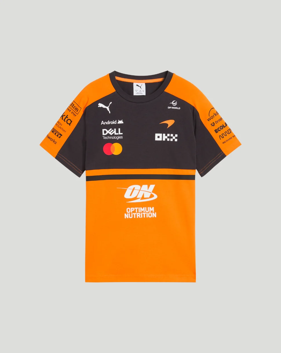 McLaren Junior Team T-Shirt - Papaya
