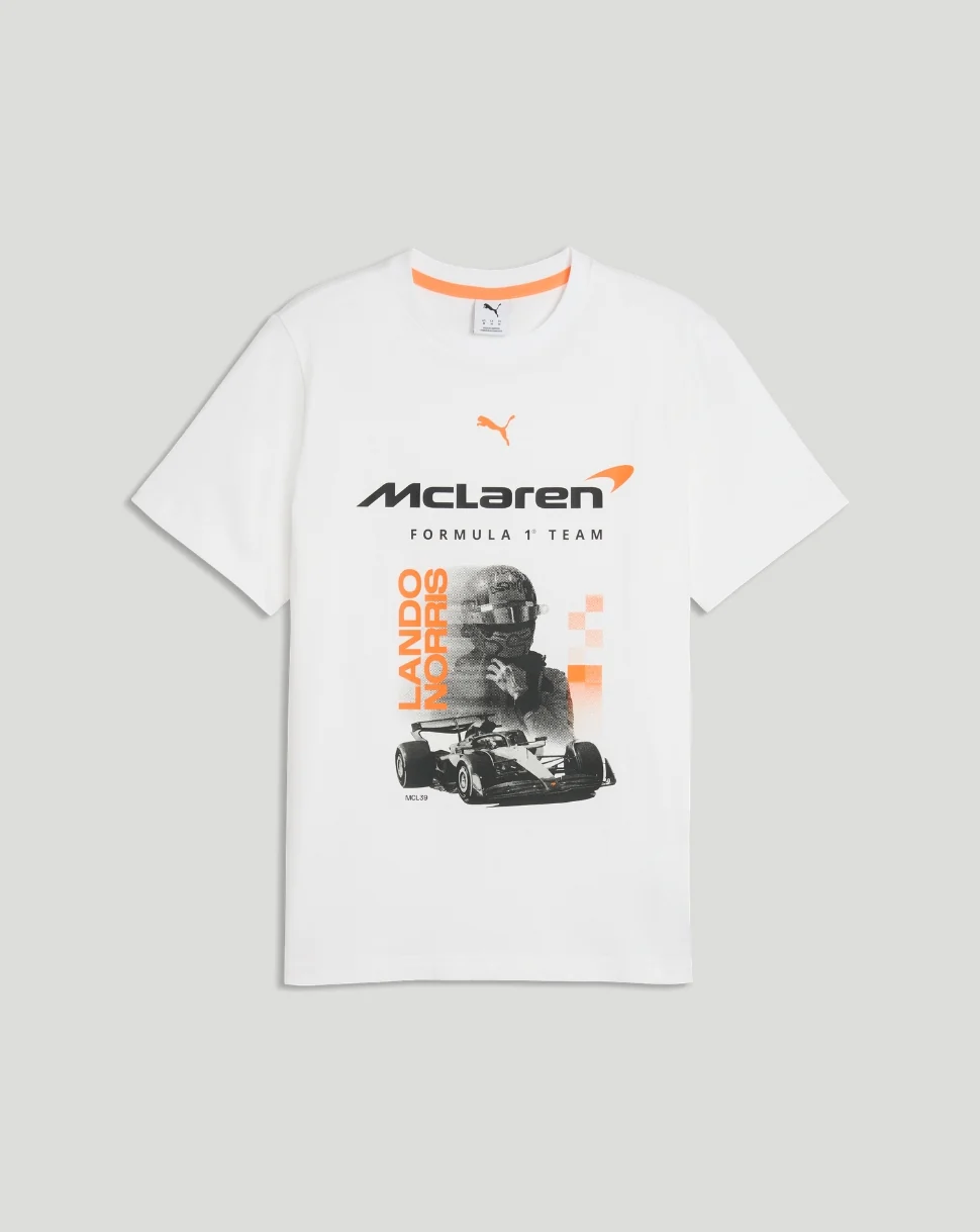 McLaren Men's Norris Core T-Shirt - White - Image 3