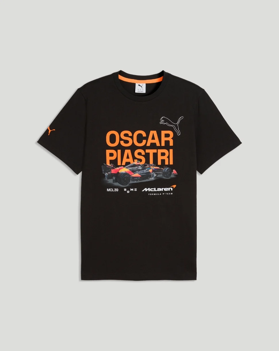McLaren Men's Piastri Core T-Shirt - Black - Image 3