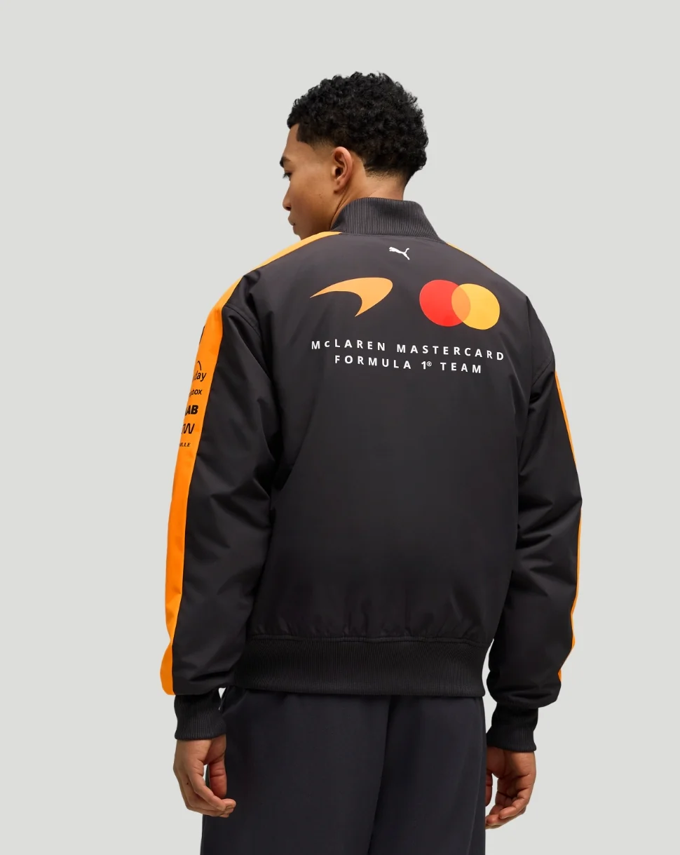 McLaren Men's Team Bomber Jacket - Papaya - Image 2