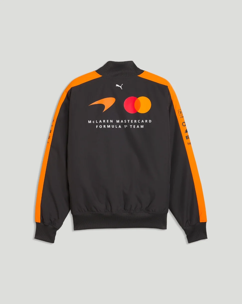 McLaren Men's Team Bomber Jacket - Papaya - Image 4
