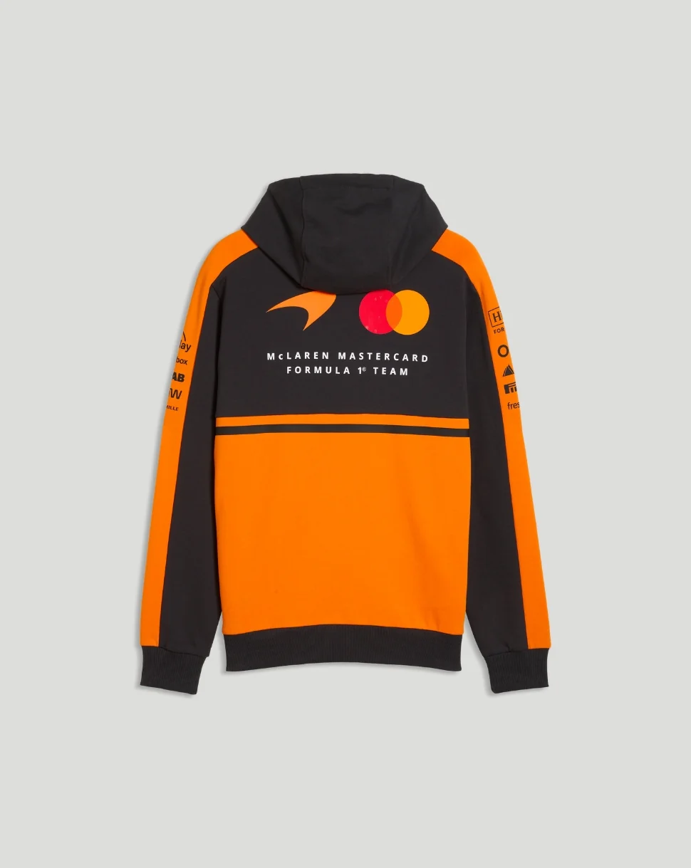 McLaren Men's Team Hoodie - Papaya - Image 4