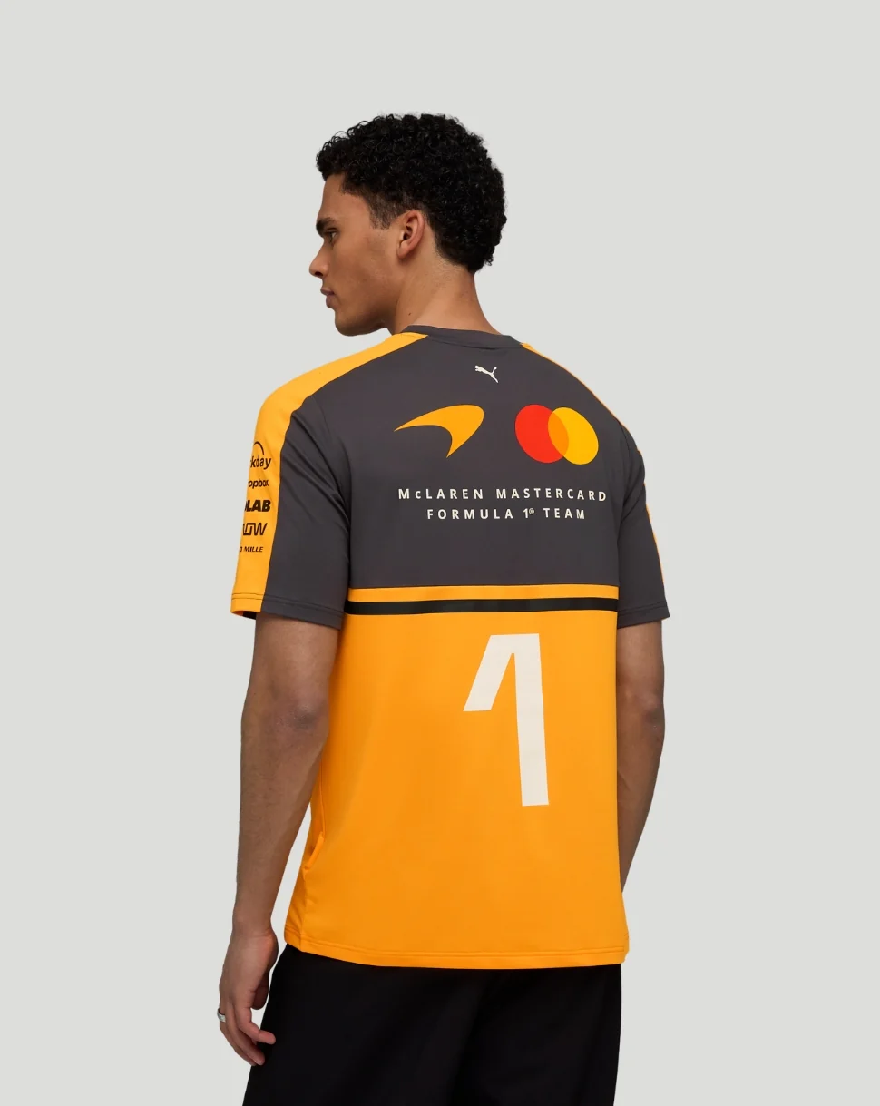 McLaren Men's Team Norris T-Shirt - Papaya - Image 3