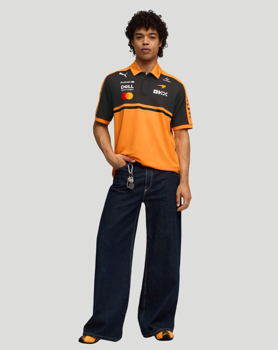 McLaren Men's Team Polo - Papaya - Image 3