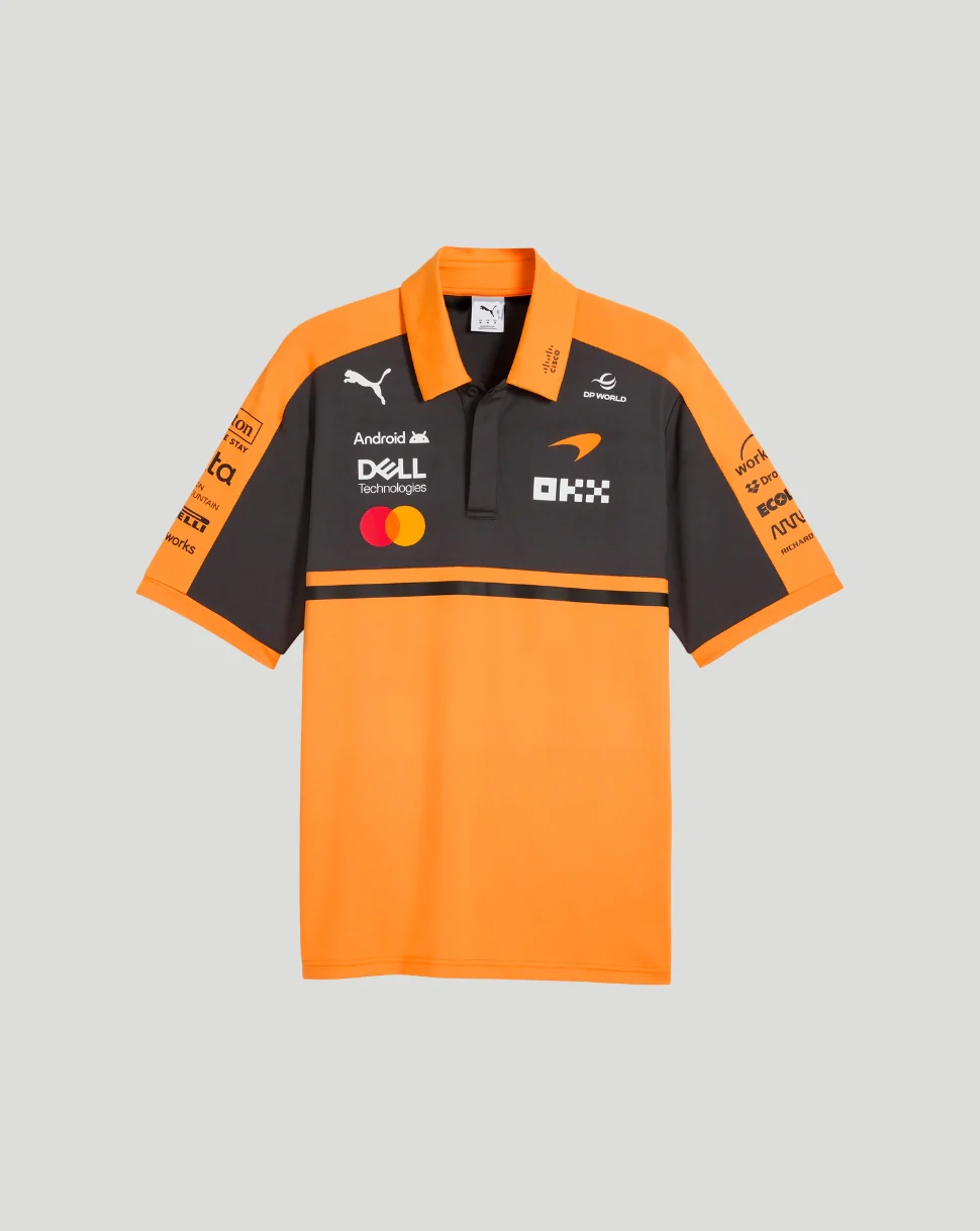 McLaren Men's Team Polo - Papaya - Image 4