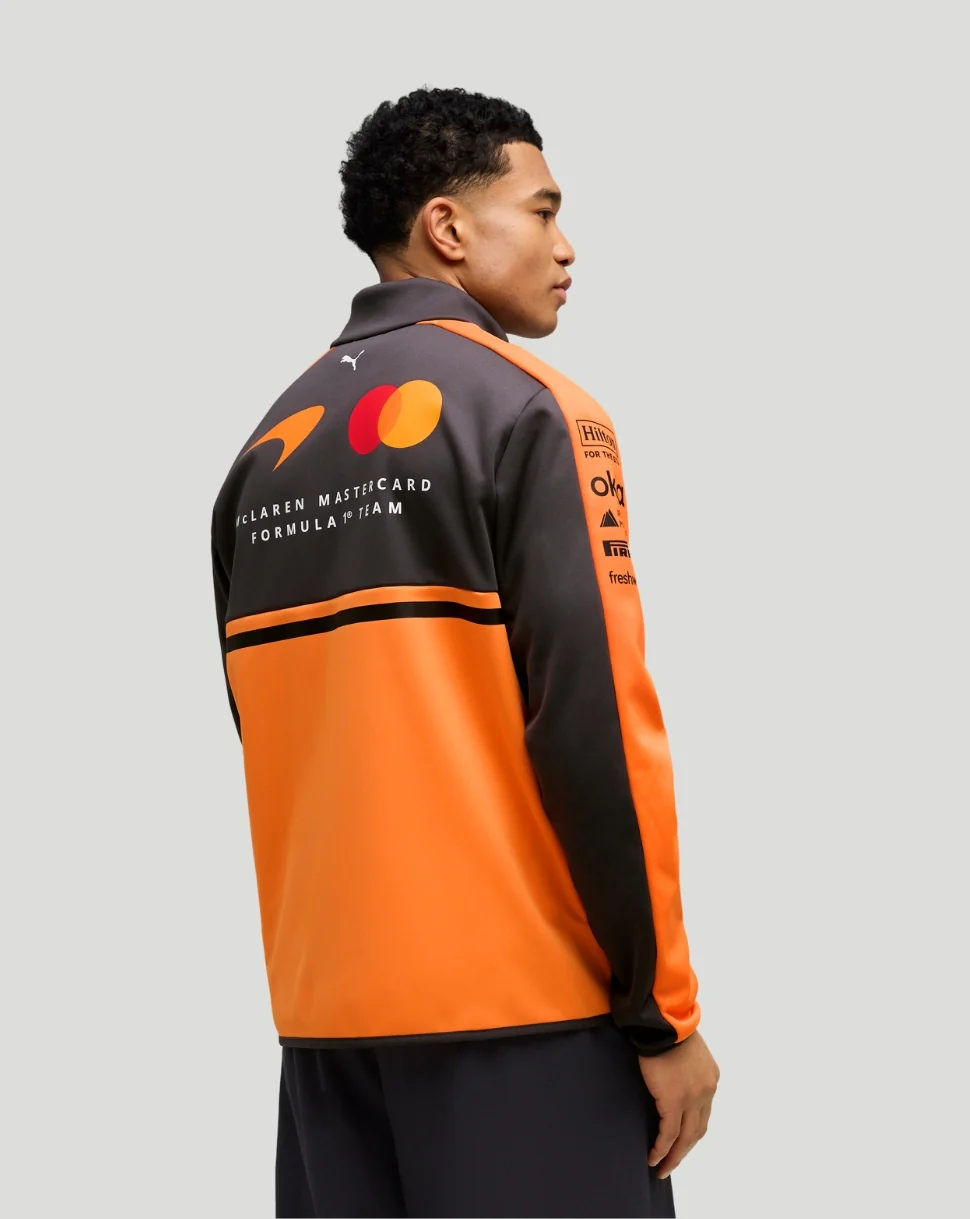 McLaren Men's Team Softshell Jacket - Papaya - Image 2