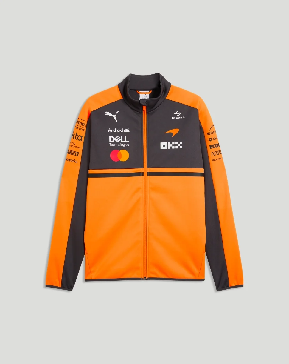 McLaren Men's Team Softshell Jacket - Papaya - Image 3