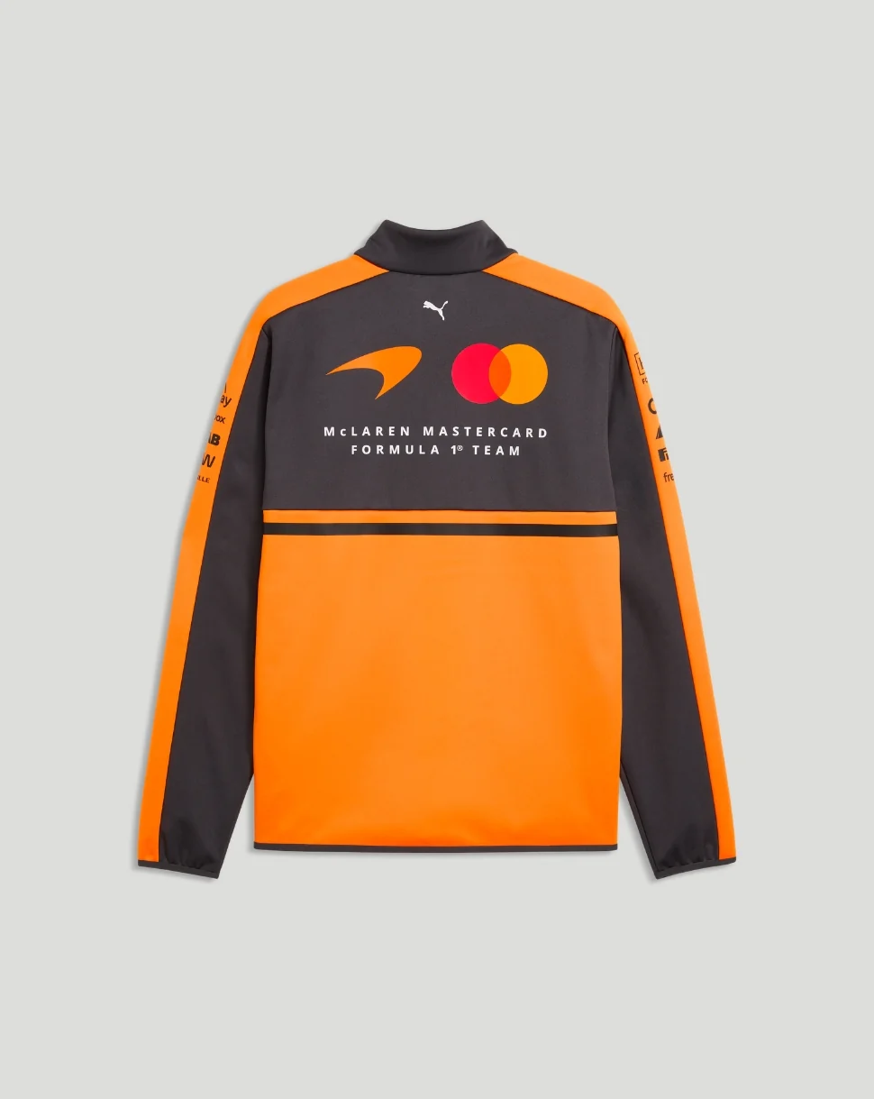 McLaren Men's Team Softshell Jacket - Papaya - Image 4