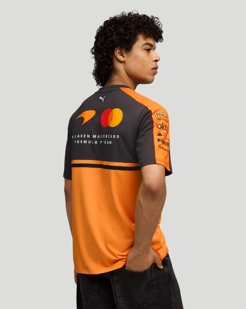 McLaren Men's Team T-Shirt - Papaya - Image 2