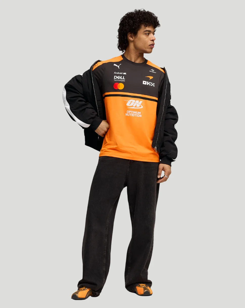 McLaren Men's Team T-Shirt - Papaya - Image 3
