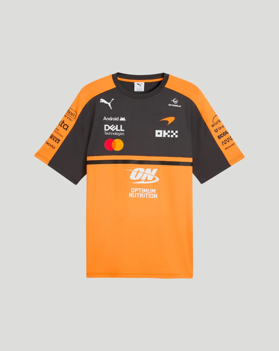 McLaren Men's Team T-Shirt - Papaya - Image 4