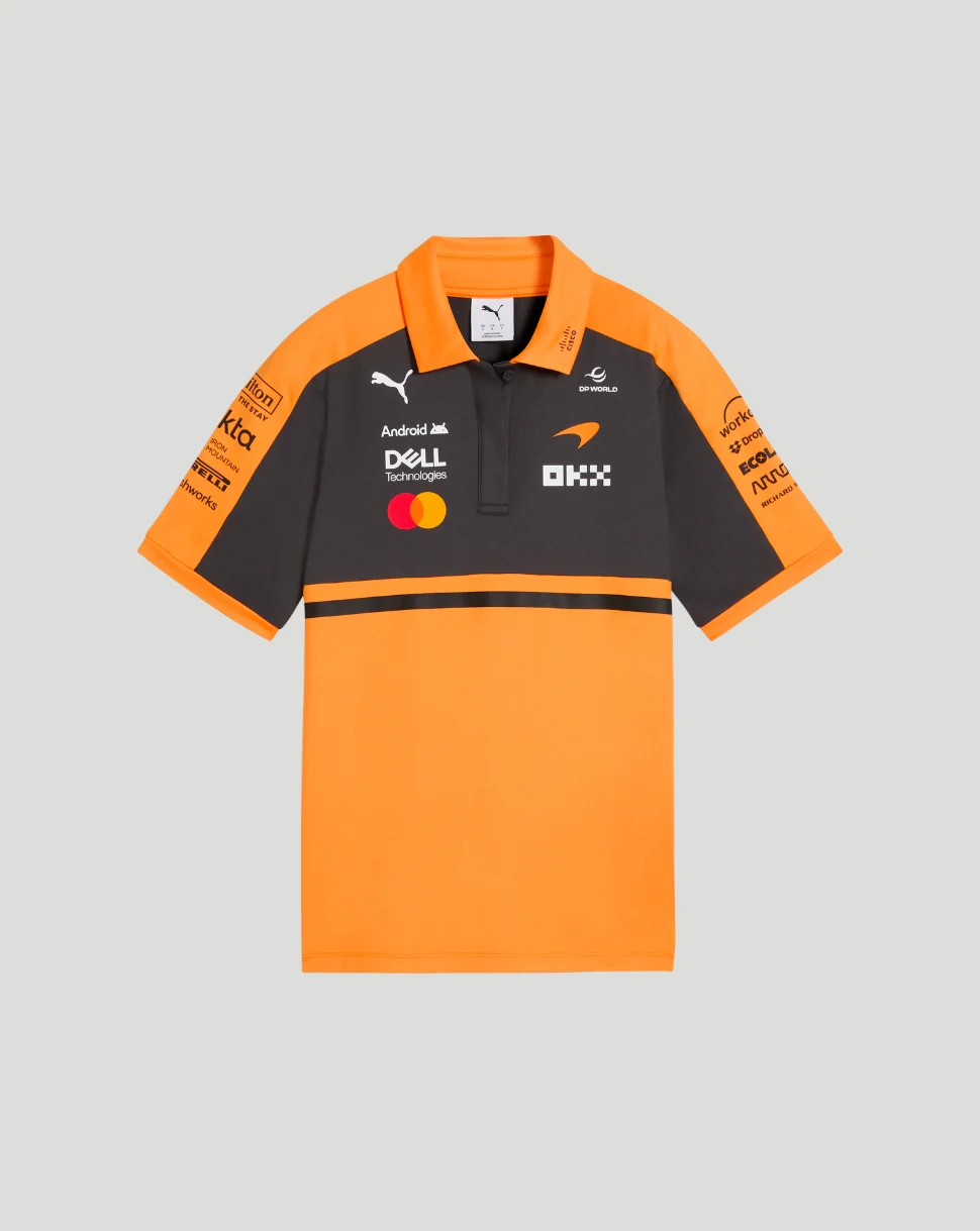 McLaren Women's Team Polo - Papaya