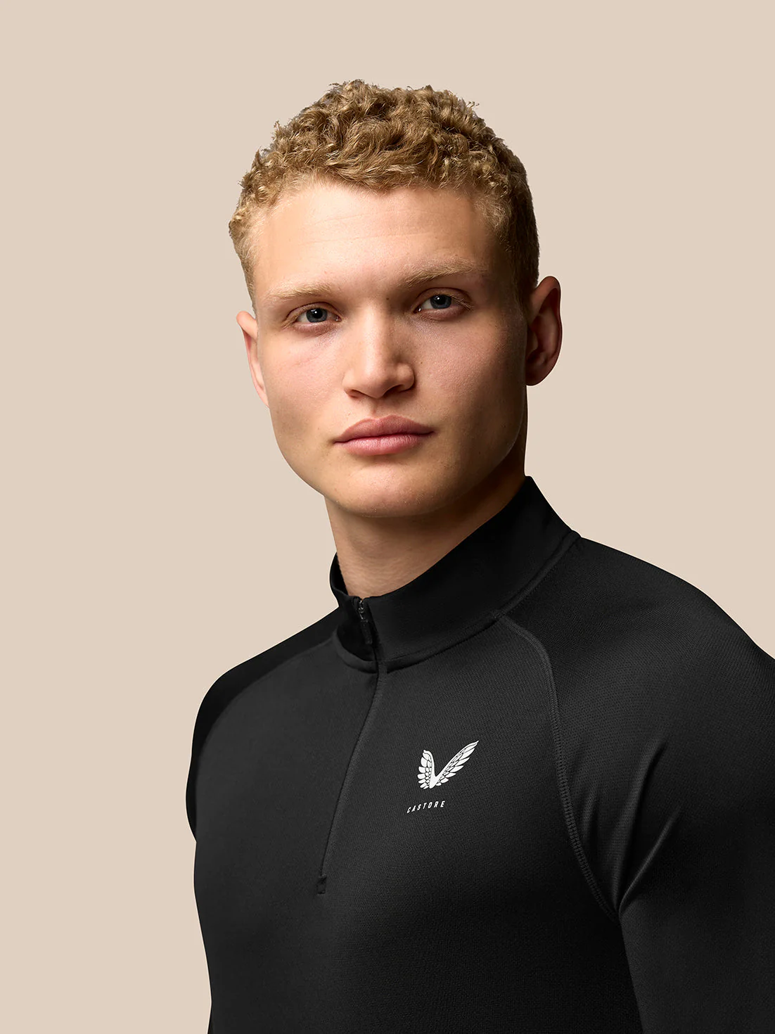 Adapt Training 1/4 Zip Top - Black - Image 4