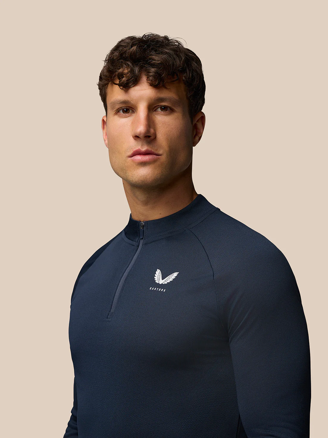 Apex Training 1/4 Zip Top - Midnight Navy - Image 4