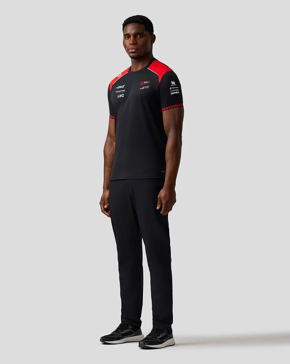 Official Haas Team Men's Driver T-Shirt - Image 3