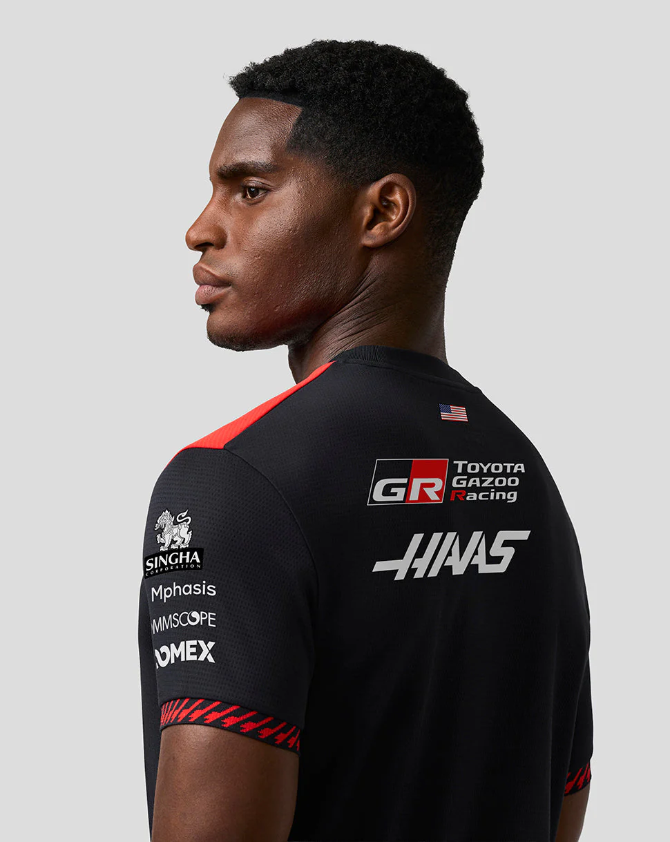 Official Haas Team Men's Driver T-Shirt - Image 7