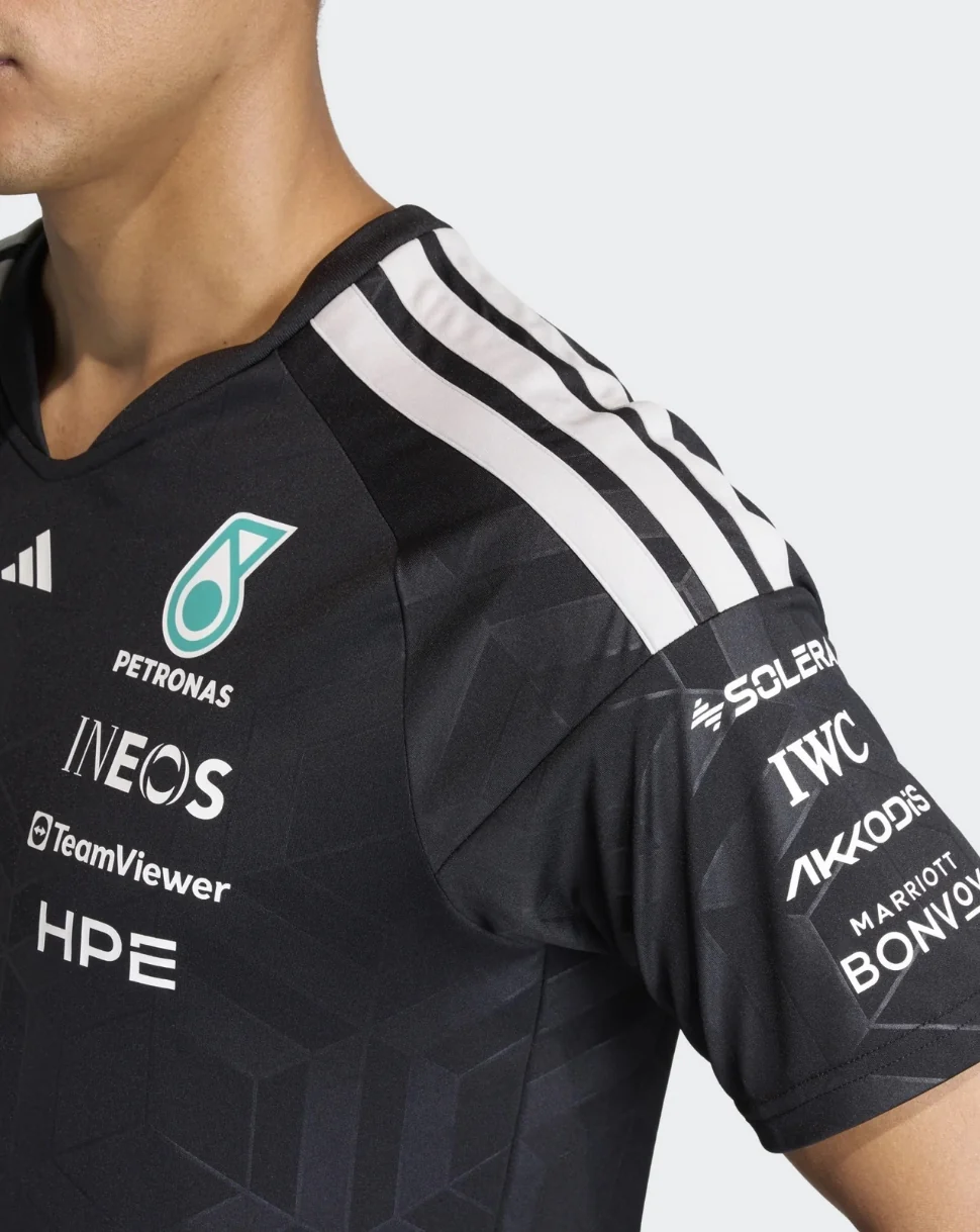 Mercedes AMG Petronas F1 Team Men's Driver T-Shirt - Black - Image 5